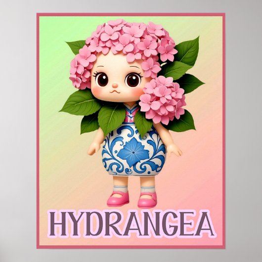 HYDRANGEA DOLL ポスター (正面)