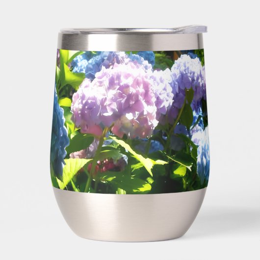 Hydrangea Drink Tumbler (左面)