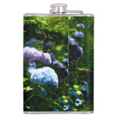 Hydrangea Flower Garden フラスク (裏面)