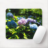 Hydrangea Flower Gel Mouse Pad マウスパッド (マウス)