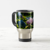 Hydrangea Flower Travel Mug トラベルマグ (正面左)