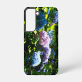 Hydrangea Garden Phone Case Samsung Galaxyケース (裏面)