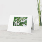 Hydrangea [Greeting Card] カード (裏面)