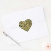 Hydrangea Heart Botanical Sticker |Lovely2 ハートシール (封筒)