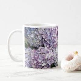 Hydrangea in mom's garden  コーヒーマグカップ