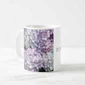 Hydrangea in mom's garden  コーヒーマグカップ (正面左)