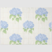 Hydrangea Luxe Floral Tissue Paper | Elegant Blue 薄葉紙 (正面)