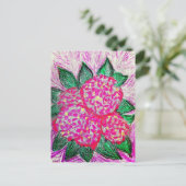 Hydrangea macrophylla ポストカード (スタンド正面)