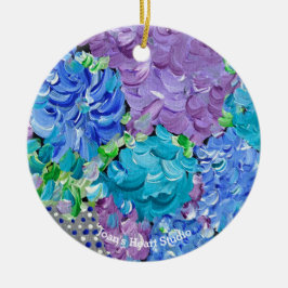 Hydrangea Mania Ornament セラミックオーナメント