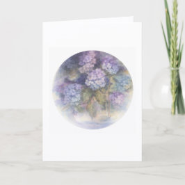 Hydrangea Note Card | Soft Floral Blank Card カード