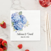 Hydrangea Paper Napkins スタンダードランチョンナプキン (インサイチュ)