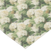 Hydrangea watercolour floral Boho retro flowers テーブルクロス (アングル)