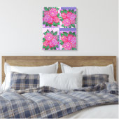 HYDRANGEASプレミアムキャンバスプリント(光沢) キャンバスプリント (インサイチュ (寝室))