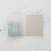 Hydrangeas Card サンキューカード (内部)