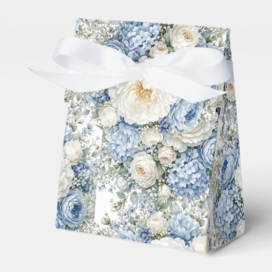 Hydrangeas Gift Box フェイバーボックス (正面サイド)