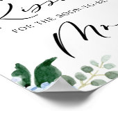 Hydrangeas How Many Kisses for the soon to be Mrs ポスター (角)