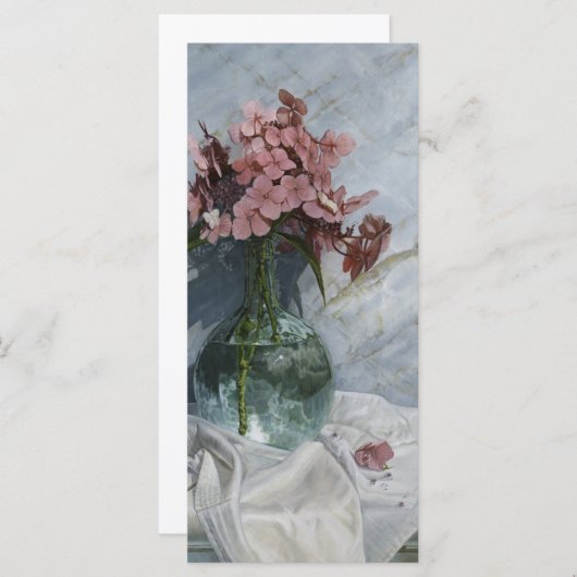 Hydrangeas in Sea Glass  (正面/裏面)