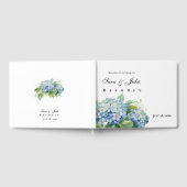 Hydrangeas Wedding ゲストブック (全面)