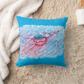 Hydrated Flamingo クッション (ブランケット)