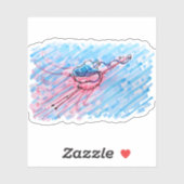 Hydrated Flamingo シール (シート)