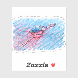 Hydrated Flamingo シール