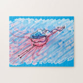 Hydrated Flamingo ジグソーパズル (横)