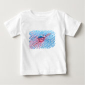 Hydrated Flamingo ベビーTシャツ (正面)