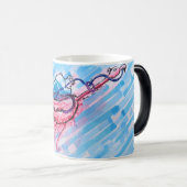 Hydrated Flamingo モーフィングマグカップ (正面右)