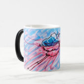 Hydrated Flamingo モーフィングマグカップ (正面左)