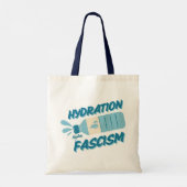 Hydration Fights Fascism トートバッグ (裏面)