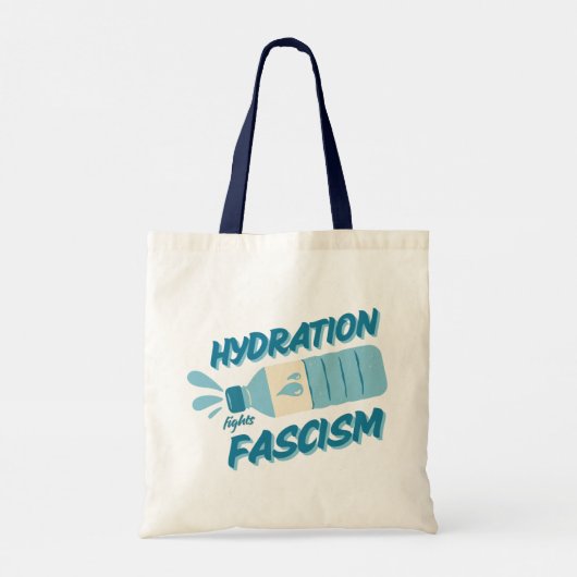 Hydration Fights Fascism トートバッグ (裏面)