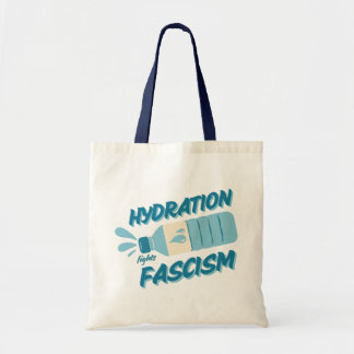 Hydration Fights Fascism トートバッグ