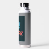 "Hydration Vibes – Custom Reusable Water Bottle" ウォーターボトル (左面)