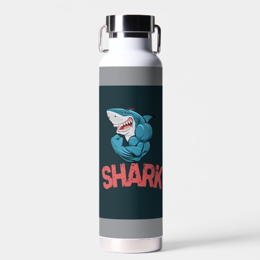 "Hydration Vibes – Custom Reusable Water Bottle" ウォーターボトル (正面)