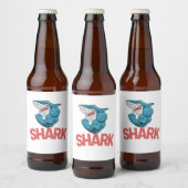 "Hydration Vibes – Custom Reusable Water Bottle" ビールラベル (ボトル)