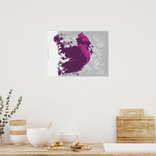 Hydro74クマ ポスター (キッチン)