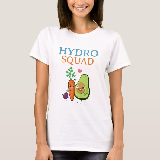 Hydro Squad Hydroponics Guide Tシャツ (正面)