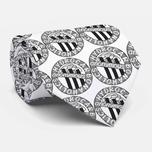 Hydrocarbonaholicsの匿名の首のタイ ネクタイ (ロール)