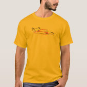 Hydroplane 01 Gold Front Tシャツ (正面)