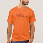 Hydroplane 01 Orange Front Tシャツ (正面)