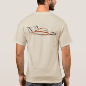 Hydroplane 01 Sand Back Tシャツ (裏面)