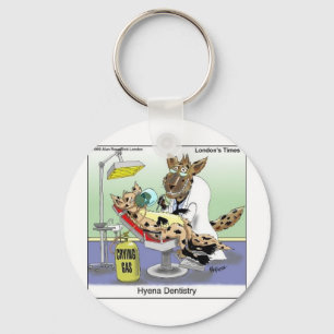 Hyena歯科おもしろいギフト、ティー&収集品 キーホルダー