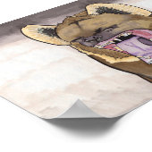 Hyena 5x7 ポスター (角)