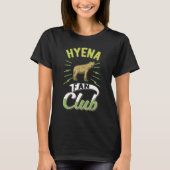 Hyena Fan Club Aardwolf Hyena Tシャツ (正面)