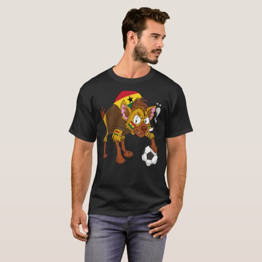 Hyena Fan Ghana Tシャツ (正面フル)