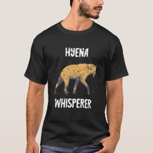 Hyena Hispererアフリカ野生動物野生動物アニメーション Tシャツ
