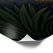 Hyena in a Forest Clearing ポスター (コーナー)