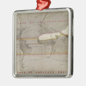 Hyetographic雨地図 メタルオーナメント (左)