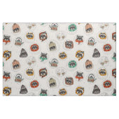 hyggeのアライグマ ファブリック (ファットクウォーター)