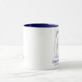 Hyggeのbukser: 古く心地よいズボンを祝って下さい! マグカップ (中央)